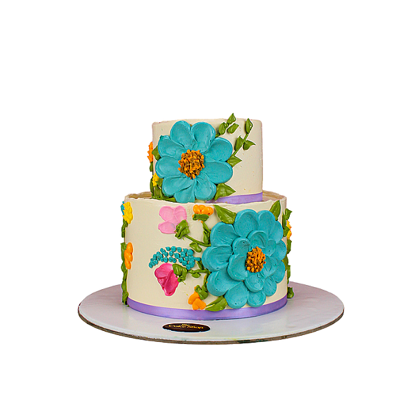 Flower cake 6