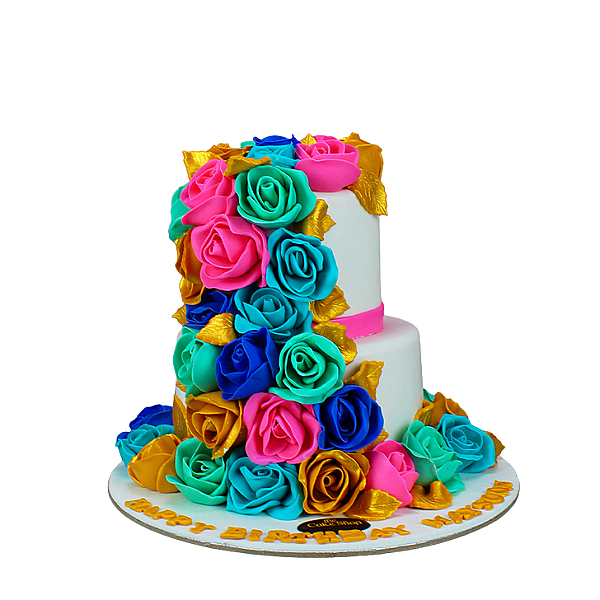 Flower cake 9