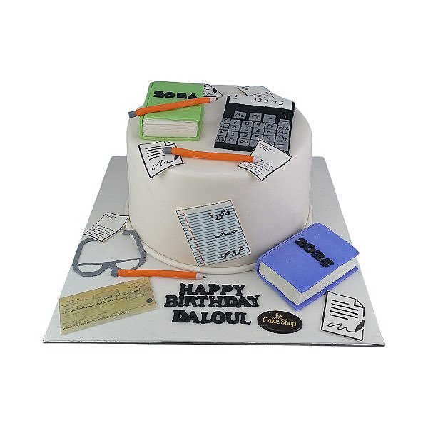 The Active Accountant Cake