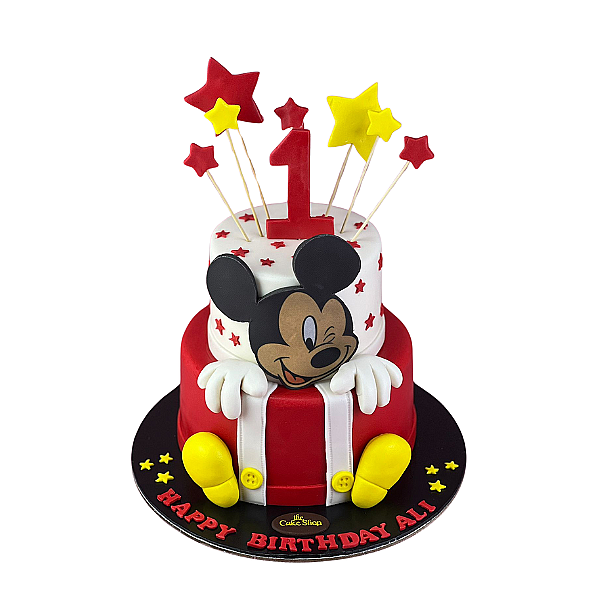 Mickey Mouse Cake.