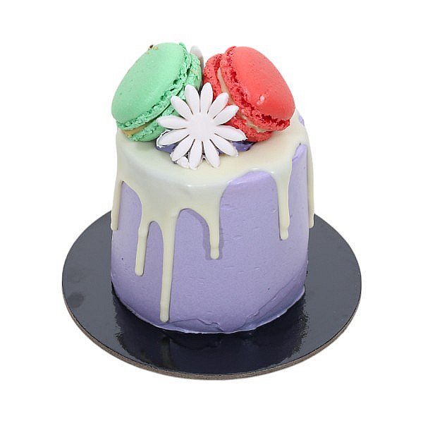 Mini Macaron Cake -Purple Color-