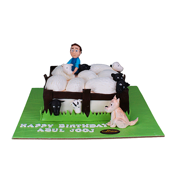 Cow Barn Cake